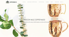 Desktop Screenshot of coppermugs.com